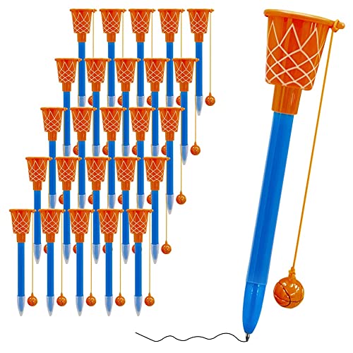 Jimenez Basketballkorb Stifte, Basketball Partygeschenke - Sport Neuheit Stifte mit Basketball Wurf für Geburtstagsfeiern mit Sportmotiven von Jimenez