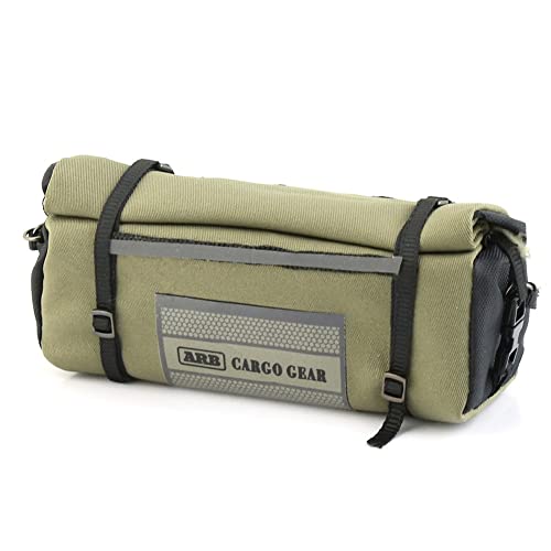 Jimenez wasserdichte Tasche Aufbewahrungstasche Dachtasche GepäCktasche LagerausrüStung für 1/10 RC Raupenauto AXIAL SCX10 TRX4,GrüN von Jimenez