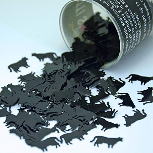 Confetti Kuh schwarz – 3 halbe Oz Beutel (42,5 g) #9011 von Jimmy Jem's