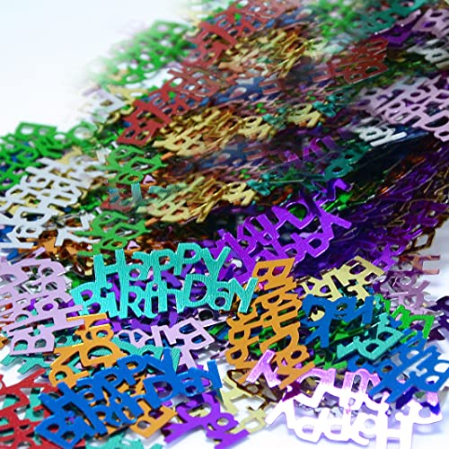 Konfetti-Beutel "Happy Birthday", mehrfarbig, 3 halbe Unzen (42,5 g) #7829 von Jimmy Jem's
