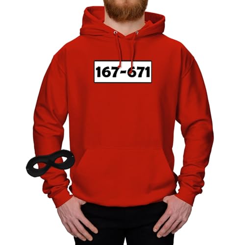 Jimmys Textilfactory Hoodie Panzerknacker Karneval Kostüm Set Wunschnummer XS-5XL Herren Verkleidung Fasching Outfit Rosenmontag Karnevalszug, Größe:3XL, Set: light Maske, Logo: Standard-Nr Jimmys Textilfactory Hoodie Panzerknacker Karneval Kostüm Set Wunschnummer XS-5XL Herren Verkleidung Fasching Outfit Rosenmontag Karnevalszug, Größe:3XL, Set: light Maske, Logo: Standard-Nr von Jimmys Textilfactory