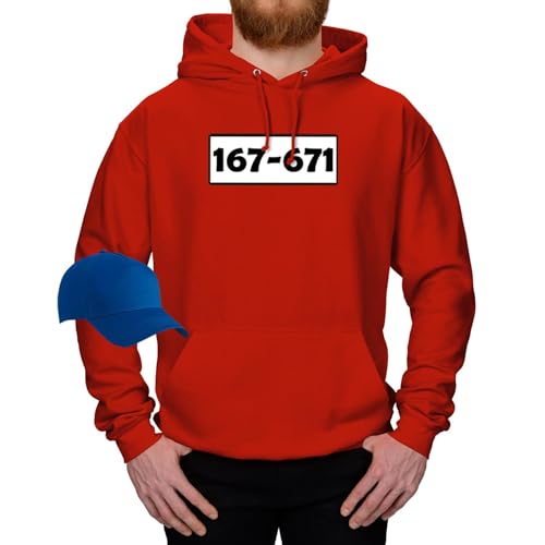 Jimmys Textilfactory Hoodie Panzerknacker Karneval Kostüm Set Wunschnummer XS-5XL Herren Verkleidung Fasching Outfit Rosenmontag Karnevalszug JGA, Größe:3XL, Set: light Cap, Logo: Standard-Nr Jimmys Textilfactory Hoodie Panzerknacker Karneval Kostüm Set Wunschnummer XS-5XL Herren Verkleidung Fasching Outfit Rosenmontag Karnevalszug JGA, Größe:3XL, Set: light Cap, Logo: Standard-Nr von Jimmys Textilfactory