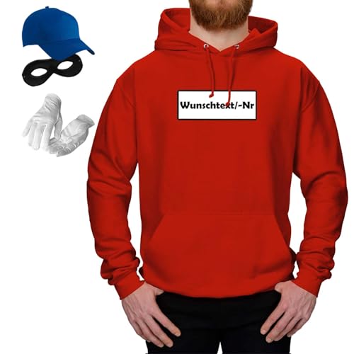 Jimmys Textilfactory Hoodie Panzerknacker & Tütü Karneval Kostüm-Set Tüllrock XS-5XL Herren Verkleidung Fasching Outfit Rosenmontag JGA, Größe:3XL, Set Komplett, Logo: Wunsch-Nr Jimmys Textilfactory Hoodie Panzerknacker & Tütü Karneval Kostüm-Set Tüllrock XS-5XL Herren Verkleidung Fasching Outfit Rosenmontag JGA, Größe:3XL, Set Komplett, Logo: Wunsch-Nr von Jimmys Textilfactory