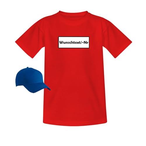 Jimmys Textilfactory T-Shirt Panzerknacker Karneval Kostüm Kids Set Wunschnummer 98-164 Kinder Verkleidung Fasching Outfit Rosenmontag JGA, Größe:110/116, Set: light Cap, Logo: Wunsch-Nr Jimmys Textilfactory T-Shirt Panzerknacker Karneval Kostüm Kids Set Wunschnummer 98-164 Kinder Verkleidung Fasching Outfit Rosenmontag JGA, Größe:110/116, Set: light Cap, Logo: Wunsch-Nr von Jimmys Textilfactory