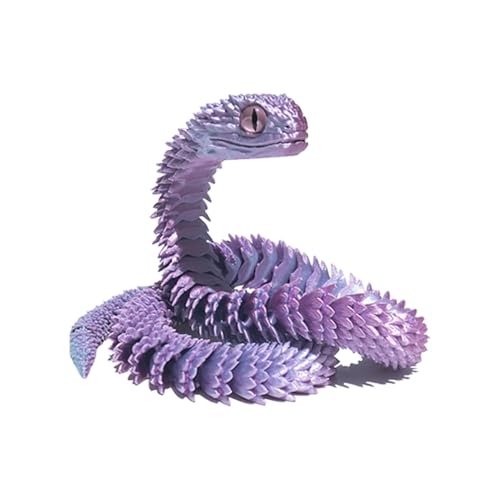 Jingmiger -gedruckte Schlange, Artikulierbare Fidget Toys, Kreatives -Tierschlangenmodell als Schreibtischdekoration, Flexible Gedruckte Schlangen Spielzeug, für Mädchen, Kinder und Erwachsene Jingmiger -gedruckte Schlange, Artikulierbare Fidget Toys, Kreatives -Tierschlangenmodell als Schreibtischdekoration, Flexible Gedruckte Schlangen Spielzeug, für Mädchen, Kinder und Erwachsene von Jingmiger
