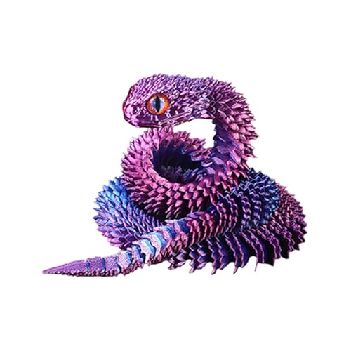 Jingmiger -gedruckte Schlange, Artikulierbare Fidget Toys, Kreatives -Tierschlangenmodell als Schreibtischdekoration, Flexible Gedruckte Schlangen Spielzeug, für Mädchen, Kinder und Erwachsene Jingmiger -gedruckte Schlange, Artikulierbare Fidget Toys, Kreatives -Tierschlangenmodell als Schreibtischdekoration, Flexible Gedruckte Schlangen Spielzeug, für Mädchen, Kinder und Erwachsene von Jingmiger