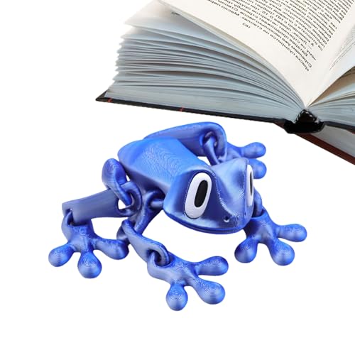 Froschmagnet | Realistisches -Spielzeugmodell mit beweglichen Gelenken – Mobile Dekoration für Reise Party Büro Kollektion Haus Schule Mädchen von Jingmiger