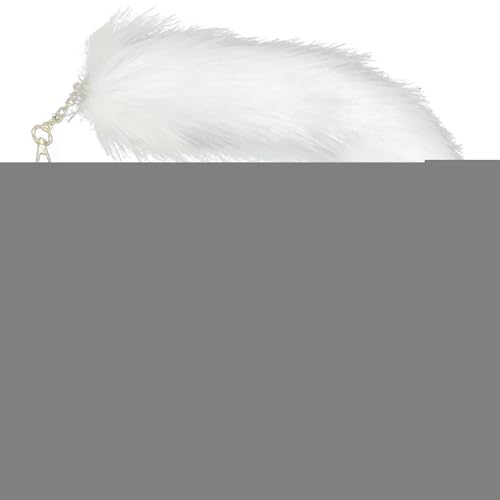 Jingmiger Tierschwanz-Cosplay-Maskerade, Tier-Cosplay-Maskerade | Tierkostüm-Set für Mädchen – Schwanz und Maskerade, Fell-Outfit für Fem von Jingmiger