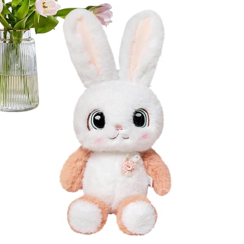 Plüschhase, Plüschtier, Kaninchen, Plüsch, Spar-Puppe – Wurfkissen aus Plüsch, dekoratives Cartoon-Design, 40,6 cm (16 Zoll), begleitet die Puppe für Mädchen und von Jingmiger