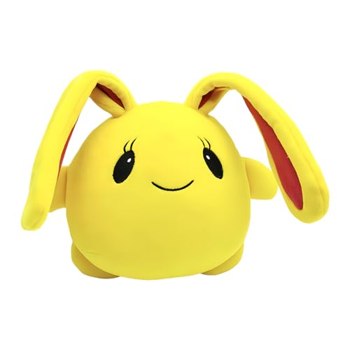 Stofftier - 28 cm Schlafbegleiter Kuschelhase | Kuschelhase Zum Umarmen | Für Geburtstag Kinder Erwachsene Party Wohnzimmer Auto Kinderzimmer von Jingmiger