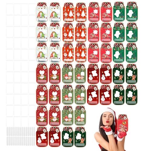 Weihnachtskarten Set, Weihnachtskarte für - Bunte Weihnachtskarten Pack für Weihnachtsfeiergeschenke | Einzigartige Weihnachts-Süßigkeiten-Austauschkarten, Party-Süßigkeitstüten für die Schule bis d Weihnachtskarten Set, Weihnachtskarte für - Bunte Weihnachtskarten Pack für Weihnachtsfeiergeschenke | Einzigartige Weihnachts-Süßigkeiten-Austauschkarten, Party-Süßigkeitstüten für die Schule bis d von Jingmiger