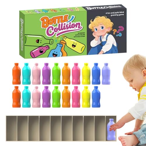 Jingyash Farbensortierspielzeug Für Kleinkinder - Sensorisches Farbspiel Für Tisch,Frühkindliches Lernspiel Logisches Denken Puzzle für Schule Reisen Kita von Jingyash