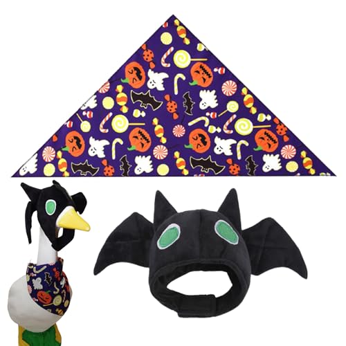 Jingyash Gänse Kostüme | Halloween Kostüm Set für Terrasse Enten,Deko Kostüm Für Vorgarten Garten Rasen Terrasse Hinterhaus Fest von Jingyash