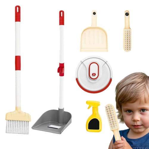 Jingyash Reinigung Spielzeug für Kleinkind, Kinderstaubsauger - Safe Kinderreinigungsset | Pädagogische interaktive sauberere Spielzeug für Kinder Mädchen Jingyash Reinigung Spielzeug für Kleinkind, Kinderstaubsauger - Safe Kinderreinigungsset | Pädagogische interaktive sauberere Spielzeug für Kinder Mädchen von Jingyash