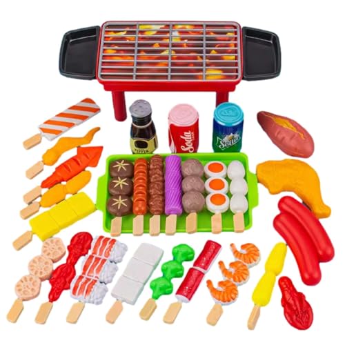 Kinder Grill Spielzeug, Garten Küchen Grill BBQ Spielset und Zubehör, Essen Küche Spielzeug Set, Grillküche Kinder Set, Gartenküchen Kochspielzeugset Geschenke für Junge Mädchen 3+ Kinder Grill Spielzeug, Garten Küchen Grill BBQ Spielset und Zubehör, Essen Küche Spielzeug Set, Grillküche Kinder Set, Gartenküchen Kochspielzeugset Geschenke für Junge Mädchen 3+ von Jingyash