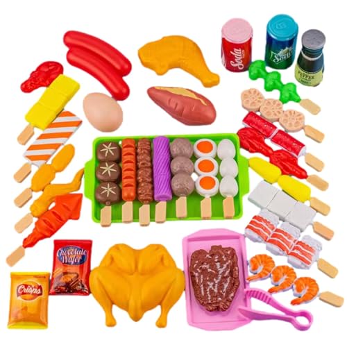 Kinder Grill Spielzeug, Garten Küchen Grill BBQ Spielset und Zubehör, Essen Küche Spielzeug Set, Grillküche Kinder Set, Gartenküchen Kochspielzeugset Geschenke für Junge Mädchen 3+ Kinder Grill Spielzeug, Garten Küchen Grill BBQ Spielset und Zubehör, Essen Küche Spielzeug Set, Grillküche Kinder Set, Gartenküchen Kochspielzeugset Geschenke für Junge Mädchen 3+ von Jingyash