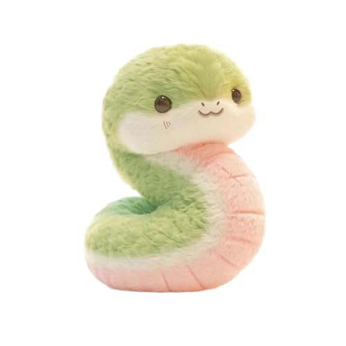 Schlangen Plüschtier, 25 cm Weiches Schlangen Stofftier Plüschkissen Plüsch Puppe, Umarmungskissen Schlafendes Geschenk für Kinder Mädchen Junge Erwachsene Schlangen Plüschtier, 25 cm Weiches Schlangen Stofftier Plüschkissen Plüsch Puppe, Umarmungskissen Schlafendes Geschenk für Kinder Mädchen Junge Erwachsene von Jingyash