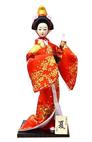 Einzigartige japanische Geisha Vintage Sushi Bar Dekor Puppe Figur A13 von Jingyun