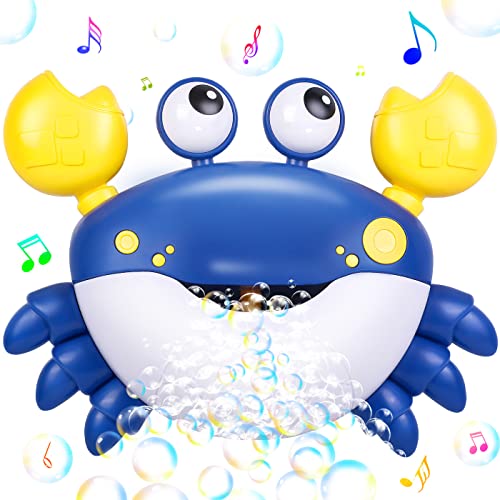 Jiosdo Baby Badewannenspielzeug, Krabbe Badespielzeug Bubble Mit Musik, Baby Wasserspielzeug Badewanne Spielzeug Kinder, Badespielzeug Baby ab 1 2 3 4 5 Jahr, Geschenke für Jungen und Mädchen (blau) Jiosdo Baby Badewannenspielzeug, Krabbe Badespielzeug Bubble Mit Musik, Baby Wasserspielzeug Badewanne Spielzeug Kinder, Badespielzeug Baby ab 1 2 3 4 5 Jahr, Geschenke für Jungen und Mädchen (blau) von Jiosdo