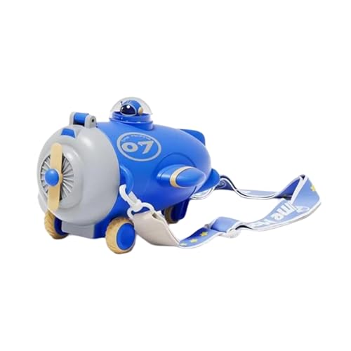 510.3 g Flugzeug Kinder Wasserflasche mit Strohhalm Schultergurt Jungen, doppelwandige Flugzeugflaschen, Kinder-Trinkwasserflasche, auslaufsicher, Verriegelung, Klappdeckel, Schule, Sport, Reisen 510.3 g Flugzeug Kinder Wasserflasche mit Strohhalm Schultergurt Jungen, doppelwandige Flugzeugflaschen, Kinder-Trinkwasserflasche, auslaufsicher, Verriegelung, Klappdeckel, Schule, Sport, Reisen von Jipersuo