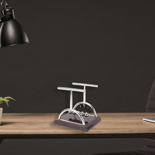 ANNPER Cradle – Desktop für Zuhause & perfekt für Stress, wissenschaftliches Lernen & Bildung – Schreibtischspielzeug für Kinder & Erwachsene! Coole Schreibtisch-Gadgets (B, 13,5 x 14 cm) von Jipersuo