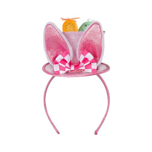 Jipersuo Haarreif für Ostern, Geburtstag, Schießen, Kaninchen, Festival, Mottoparty, Dekoration, Festival-Dekoration (25 cm) von Jipersuo
