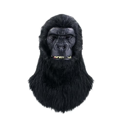 Jipersuo Tier-Kopfbedeckungen zeigen Persönlichkeit und ein Muss für Partys, die den Modetrend anführen. Come And It Now! Ballmasken (Schwarz, 25 cm) von Jipersuo