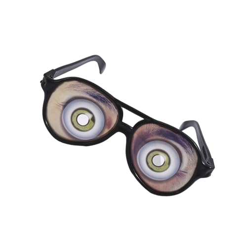 Jiqoe Lustige Augen, Brille, Verkleidungen, Brillen, Neuheit, lustige Brillen, Narrentag, Halloween, Trickspielzeug, Partys, Gastgeschenk, Unisex Jiqoe Lustige Augen, Brille, Verkleidungen, Brillen, Neuheit, lustige Brillen, Narrentag, Halloween, Trickspielzeug, Partys, Gastgeschenk, Unisex von Jiqoe