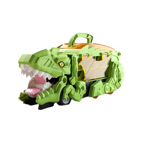Jiqoe Swallow Dinosaurier Transportwagen Push Car Toy Mit Kleinem Leichtmetallauto Spielzeug Lustiger Anti Crash Träger LKW Spielzeug Kleinkindgeschenk von Jiqoe