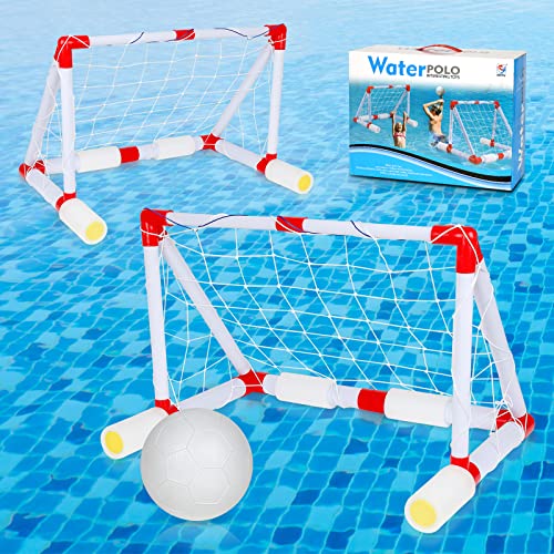 Jirmerp Pool Spielzeug,Schwimmbad Spielzeug für Erwachsene Kinder Sommer Pool Volleyball Spielzeug Zwei Türen Pool Strand Spiele Ball Floating Kinderspielzeug für Strand Schwimmbad von Jirmerp