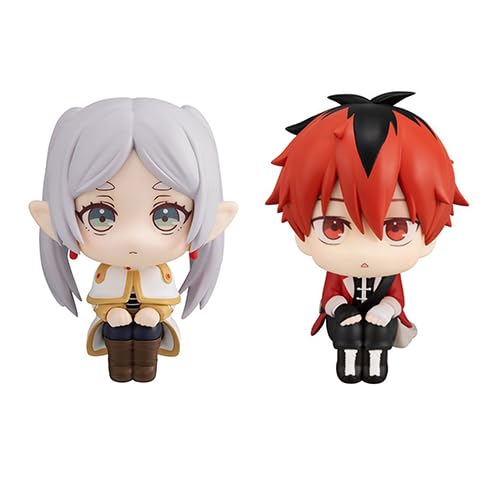 2 Stück Frieren: Beyond Journey's End Figur Frieren und Stark Look-Up-Figur, 11 cm, Mini-Anime-Statue, Kuchendekoration, handgefertigt, Sammlerstück, Geschenke für Fans 2 Stück Frieren: Beyond Journey's End Figur Frieren und Stark Look-Up-Figur, 11 cm, Mini-Anime-Statue, Kuchendekoration, handgefertigt, Sammlerstück, Geschenke für Fans von Jiumaocleu