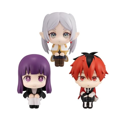 3 Stück Frieren: Beyond Journey's End Figur Fern & Stark & Frieren Look Up Figur, 11 cm Mini Anime Statue Kuchen Topper Dekoration Handgefertigtes Sammlerstück Geschenke für Fans 3 Stück Frieren: Beyond Journey's End Figur Fern & Stark & Frieren Look Up Figur, 11 cm Mini Anime Statue Kuchen Topper Dekoration Handgefertigtes Sammlerstück Geschenke für Fans von Jiumaocleu