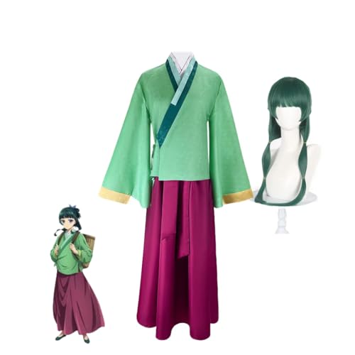 Anime Maomao Cosplay Kostüm Maomao Hanfu für Frauen Outfits Rollenspiel für Halloween Weihnachten Anime Maomao Cosplay Kostüm Maomao Hanfu für Frauen Outfits Rollenspiel für Halloween Weihnachten von Jiumaocleu