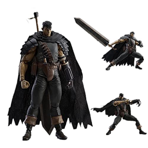 Guts Figur Statue Modell – 25cm Anime Figur Guts Skulptur Battle Damaged Version Handmade Sammlerstück Büro Desktop Dekoration Fans Geschenke von Jiumaocleu