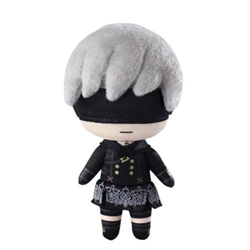 Jiumaocleu 9Sautomata Plushies, 9Syorha Plüschfigur, Anime, weiches gefülltes Kissen, 23 cm, pelziges Auto, Zuhause, Sofa, Dekoration, Geschenk für Anime-Liebhaber Jiumaocleu 9Sautomata Plushies, 9Syorha Plüschfigur, Anime, weiches gefülltes Kissen, 23 cm, pelziges Auto, Zuhause, Sofa, Dekoration, Geschenk für Anime-Liebhaber von Jiumaocleu