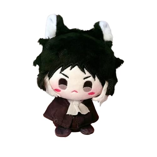 Jiumaocleu Anime Akutagawa Ryunosuke Weiche Figur BSD Stofffigur Dazai Osamu Puppen Hänge Schultasche Anhänger Warme Geschenke 12 cm Jiumaocleu Anime Akutagawa Ryunosuke Weiche Figur BSD Stofffigur Dazai Osamu Puppen Hänge Schultasche Anhänger Warme Geschenke 12 cm von Jiumaocleu