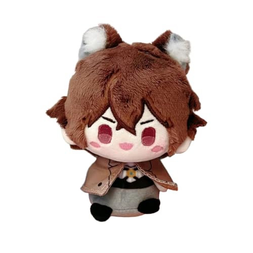 Jiumaocleu Anime BSD Weiche Figuren Dazai Osamu Stofffigur Dazai Osamu Puppen Hängende Schultasche Anhänger Warme Geschenke 12 cm Jiumaocleu Anime BSD Weiche Figuren Dazai Osamu Stofffigur Dazai Osamu Puppen Hängende Schultasche Anhänger Warme Geschenke 12 cm von Jiumaocleu