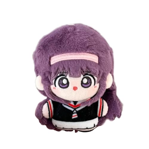 Jiumaocleu Anime Cardcaptor Dolls Daidouji Tomoyo weiche Figur, 10 cm, niedlicher Schlüsselanhänger für Daidouji-Tomoyo-Fans, Sammlerstücke, Geschenke Jiumaocleu Anime Cardcaptor Dolls Daidouji Tomoyo weiche Figur, 10 cm, niedlicher Schlüsselanhänger für Daidouji-Tomoyo-Fans, Sammlerstücke, Geschenke von Jiumaocleu