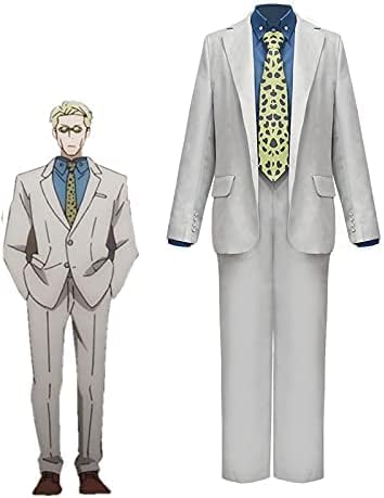 Jiumaocleu Anime Cosplay Costume Nanami Kento Cosplay Suit Set Full Set Outfits Coat + Shirt + Pants + Tie + Strap + Belt, Anime Cosplay Uniform for Halloween Carnival Jiumaocleu Anime Cosplay Costume Nanami Kento Cosplay Suit Set Full Set Outfits Coat + Shirt + Pants + Tie + Strap + Belt, Anime Cosplay Uniform for Halloween Carnival von Jiumaocleu