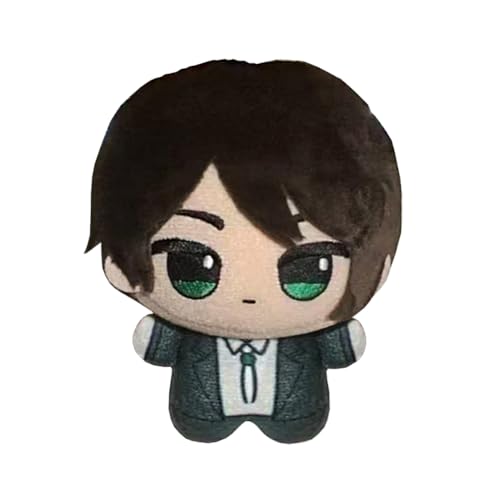 Jiumaocleu Anime-Figur Eren Jaeger weiche Puppen – Mini-Cartoon-Plüschfigur, Taschenanhänger, Dekoration, Geschenke, 10 cm Jiumaocleu Anime-Figur Eren Jaeger weiche Puppen – Mini-Cartoon-Plüschfigur, Taschenanhänger, Dekoration, Geschenke, 10 cm von Jiumaocleu