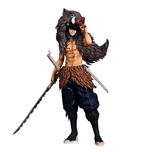 Jiumaocleu Anime Figuren Hashibira Inosuke Figur - 1/6 Maßstab Inosuke Figur Statue Modell, Handmade Collectible Desktop Display Wohnkultur Geburtstagsgeschenk für Fans Jiumaocleu Anime Figuren Hashibira Inosuke Figur - 1/6 Maßstab Inosuke Figur Statue Modell, Handmade Collectible Desktop Display Wohnkultur Geburtstagsgeschenk für Fans von Jiumaocleu