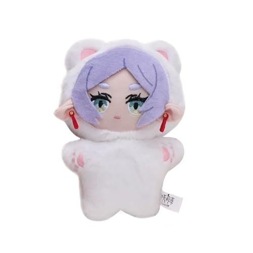 Jiumaocleu Anime Frieren/Farn/Flamme Weiche Figur Puppen Katze Styling PP Baumwolle Pelzige Autotasche Dekoration Anhänger Anime Merch für Frieren Fans 10 cm Jiumaocleu Anime Frieren/Farn/Flamme Weiche Figur Puppen Katze Styling PP Baumwolle Pelzige Autotasche Dekoration Anhänger Anime Merch für Frieren Fans 10 cm von Jiumaocleu