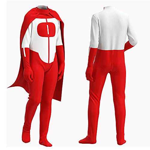 Jiumaocleu Anime Invincible Cosplay Kostüm, Mark Grayson Cosplay Jumpsuit Omni-Man Kostüm Bodysuit Atom Eve Outfits Anime Rollenspiel Anzug Full Set Kleidung Jiumaocleu Anime Invincible Cosplay Kostüm, Mark Grayson Cosplay Jumpsuit Omni-Man Kostüm Bodysuit Atom Eve Outfits Anime Rollenspiel Anzug Full Set Kleidung von Jiumaocleu
