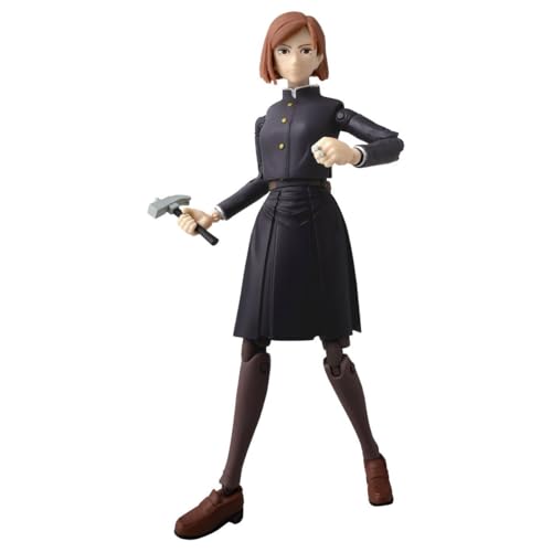 Jiumaocleu Anime JJK Figur Nobara Kugisaki Gelenkfigur 17CM PVC Statue Modell Bewegliche austauschbare Gesicht Actionfigur Ornament Sammlungen für Anime Fans Jiumaocleu Anime JJK Figur Nobara Kugisaki Gelenkfigur 17CM PVC Statue Modell Bewegliche austauschbare Gesicht Actionfigur Ornament Sammlungen für Anime Fans von Jiumaocleu