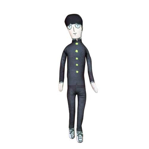 Jiumaocleu Anime Kageyama Shigeo Weiche Stofffigur Lustige Puppen – 28 cm 3D gefüllte Figuren mit beweglichen Gliedmaßen Lustige Geschenke für Fans von Jiumaocleu