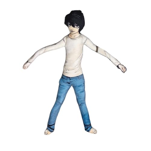 Jiumaocleu Anime L Weiche Puppen Leichte Yagami-Figur – 28 cm Stofffigur, drehbar, lustiges Kissen, Cartoon, gefüllte Figuren, lustige Geschenke, Sofa, Schlafzimmer, Heimdekoration Jiumaocleu Anime L Weiche Puppen Leichte Yagami-Figur – 28 cm Stofffigur, drehbar, lustiges Kissen, Cartoon, gefüllte Figuren, lustige Geschenke, Sofa, Schlafzimmer, Heimdekoration von Jiumaocleu