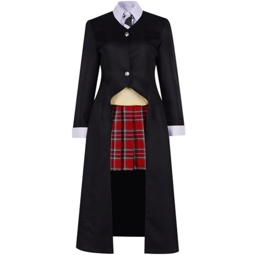 Jiumaocleu Anime Maka Albarn Cosplay Kostüm für Frauen, Maka Albarn Perücken Outfits Komplettes Set, Rollenspiel für Halloween von Jiumaocleu