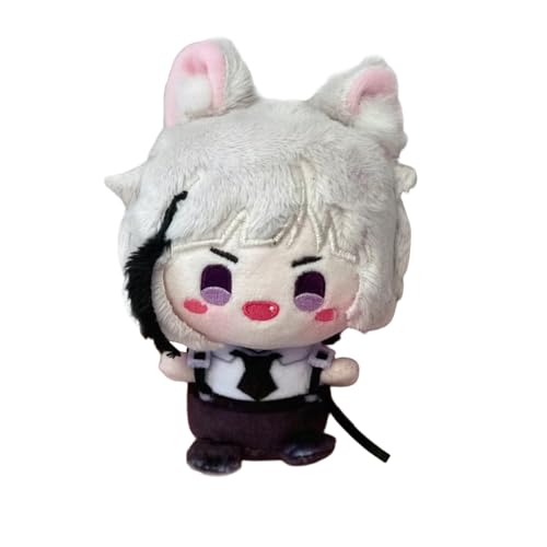 Jiumaocleu Anime Nakajima Atsushi Weiche Figur BSD Stofffigur Dazai Osamu Puppen Hänge Schultasche Anhänger Warme Geschenke 12 cm Jiumaocleu Anime Nakajima Atsushi Weiche Figur BSD Stofffigur Dazai Osamu Puppen Hänge Schultasche Anhänger Warme Geschenke 12 cm von Jiumaocleu