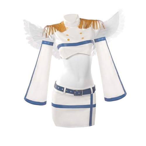 Jiumaocleu Anime Nonoa Cosplay Kostüm Aria Kisaki Cosplay Kostüm mit Flügeln Komplettes Set Nonoa Uniform Frauen Halloween Karneval Party Outfits Comic-Con Show Jiumaocleu Anime Nonoa Cosplay Kostüm Aria Kisaki Cosplay Kostüm mit Flügeln Komplettes Set Nonoa Uniform Frauen Halloween Karneval Party Outfits Comic-Con Show von Jiumaocleu