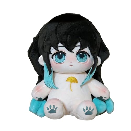 Jiumaocleu Anime Tokitou Muichirou Weiche Figuren Tokitou Muichirou/Kochou Shinobu Stofffigur Uzui Tengen Puppen Schultaschen-Anhänger, warme Geschenke, 20 cm von Jiumaocleu